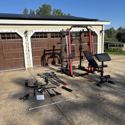 Marcy Home Gym Smith Machine Rack 