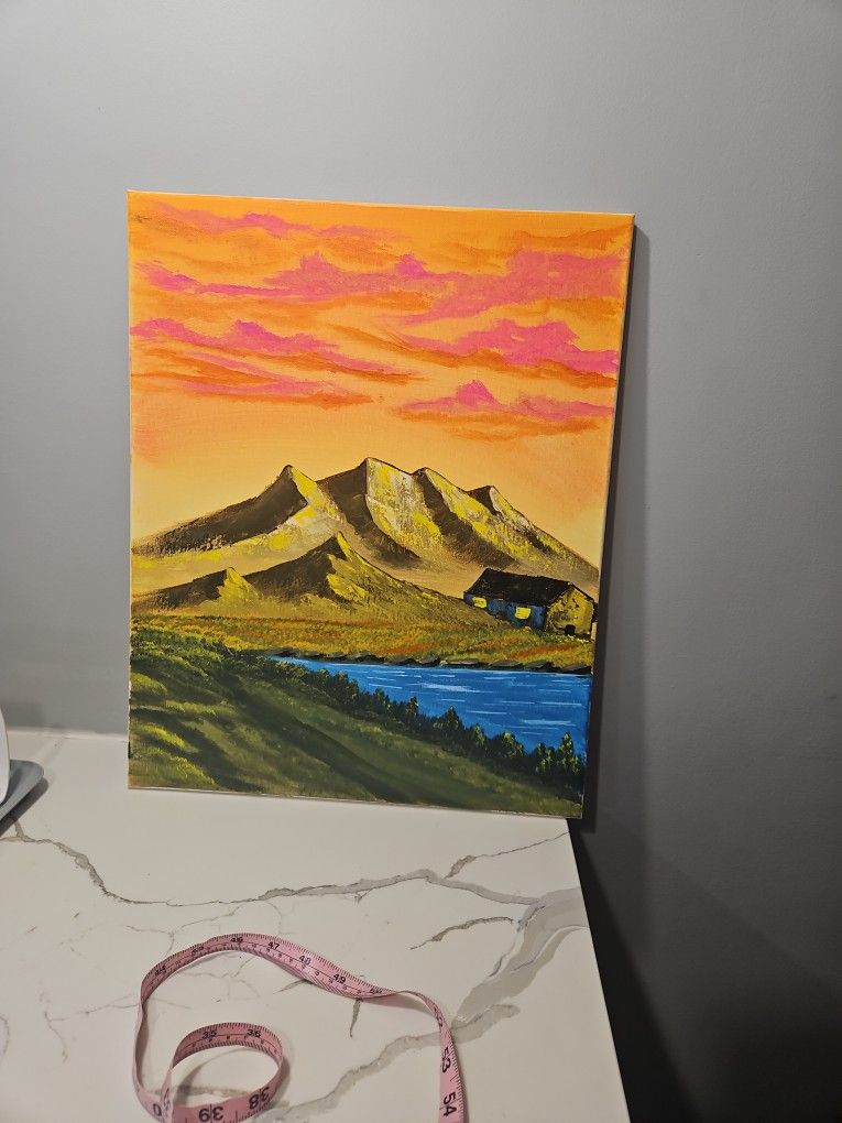 Acrylic Paint Canvas