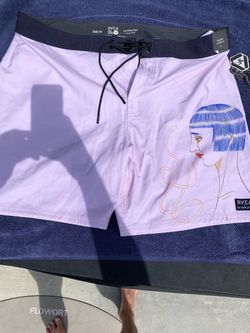Rvca templeton artist series board shorts