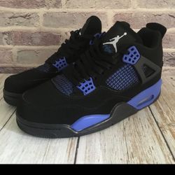 Blue Jordan 4s