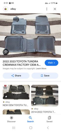 2023 Toyota Tundra All Weather Mats