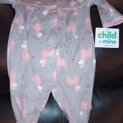 0-3 Months Babygirl One Piece 