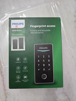 Phillips Fingerprint Lock