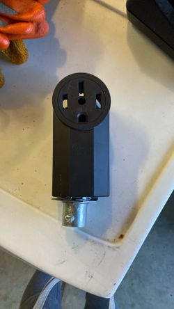 50 amp NEMA 125/250v 14-50 outlet receptacle for level 2 EV charging
