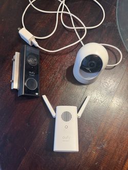 Eufy doorbell camera and security camera
