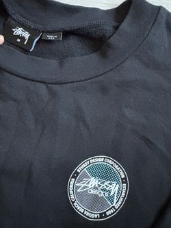 Stussy sweatshirt- black- size Medium new