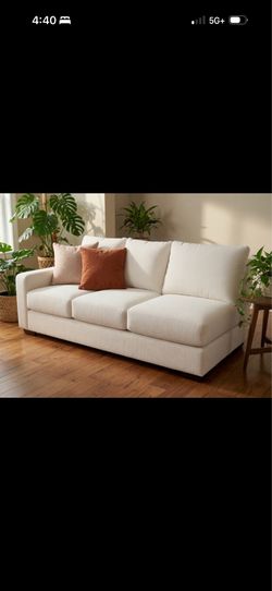 Left arm facing sofa couch