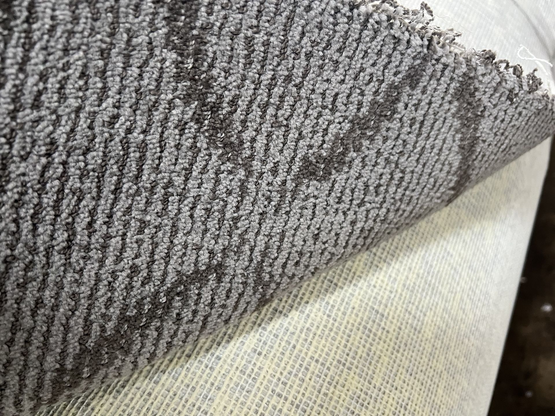 Carpet 12ft X 57ft Brown Diamond Pattern