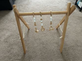 Wooden Play Gym Babys
