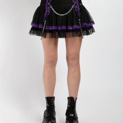 tripp nyc purple skirt