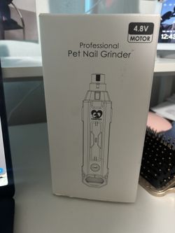Pet nail grinder