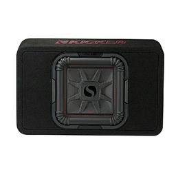 Kicker  46TL7T102 Solo-Baric L7T Series 10" 1000W Peak Power Handling 2 Ohms, Loaded Enclosed Subwoofer