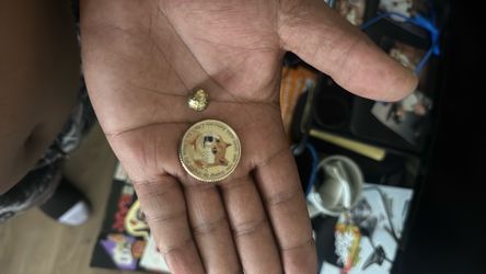 dogecoin/ gold mini ball collectibles
