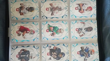 Football 2024 leaf  pristine football autos and base cards some serial numbered.