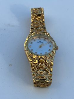 Waltham Quartz Gold Nugget Women’s Watch