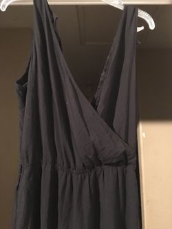 Black pants romper