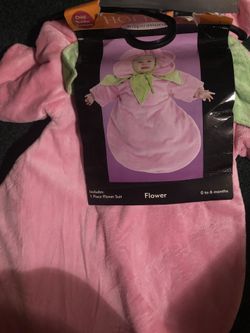 Baby Halloween flower suit size 0-6 months
