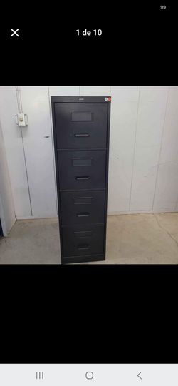 Uline 4-Drawer Metal Filing Cabinet $90 each 8 available