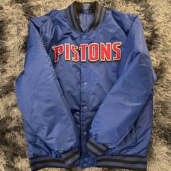 Detroit Pistons Jacket. Size M