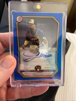 🔥 2026 Bowman Luis Pena BPA-LP Blue Auto /150 🔥