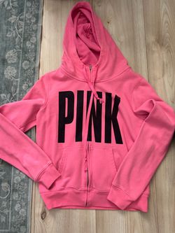 Pink zip up