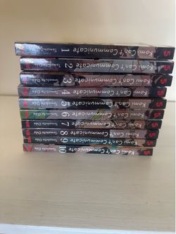 Komi Can't Communicate Manga Volumes 1–10