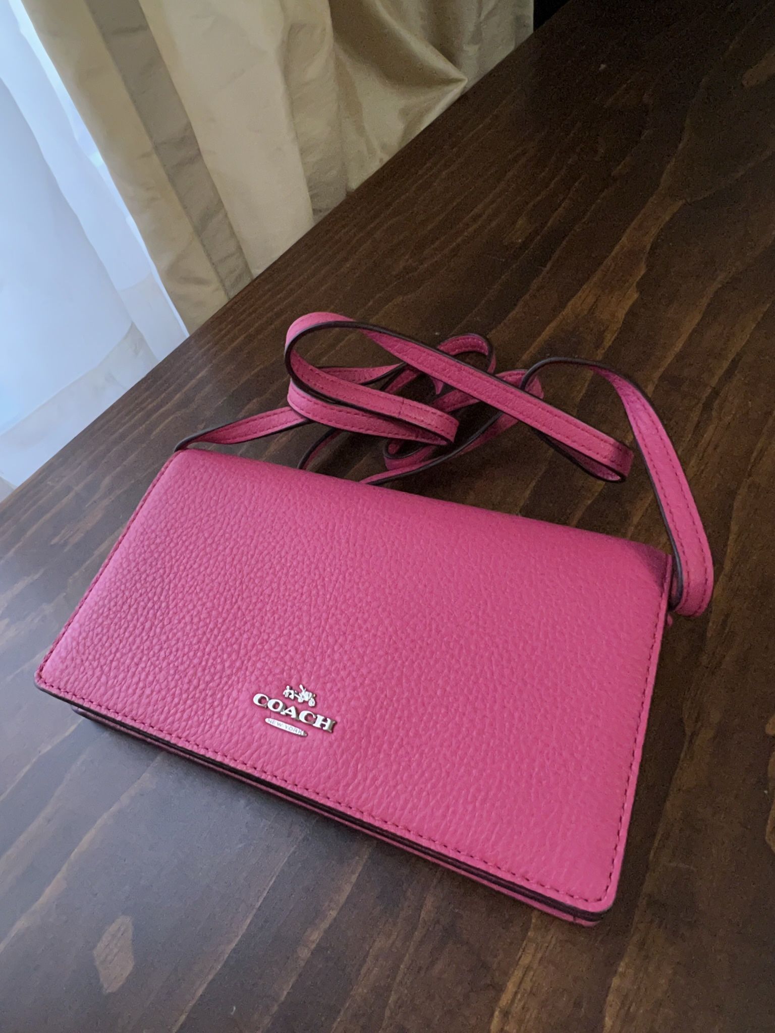 Coach Leather Crossbody Bag