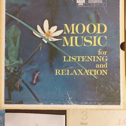 Vintage, Very Cool, Mood Music,Listening And Relaxation Vinyl Record Collection