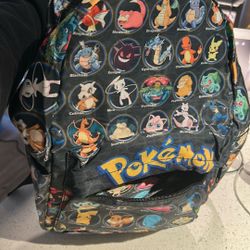 40$ Brand New Pokemon Backpack 