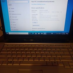 Toshiba Satellite A205-S5843 15.4" Intel Pentium 1.73GHz 2GB RAM 160GB HDD Win 10 Pro Excellent Battery with charger.
