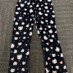 Made by Olivia Women's Printed Brushed Ultra Soft Plush Fleece Pajama Sleepwear Bottom Pants