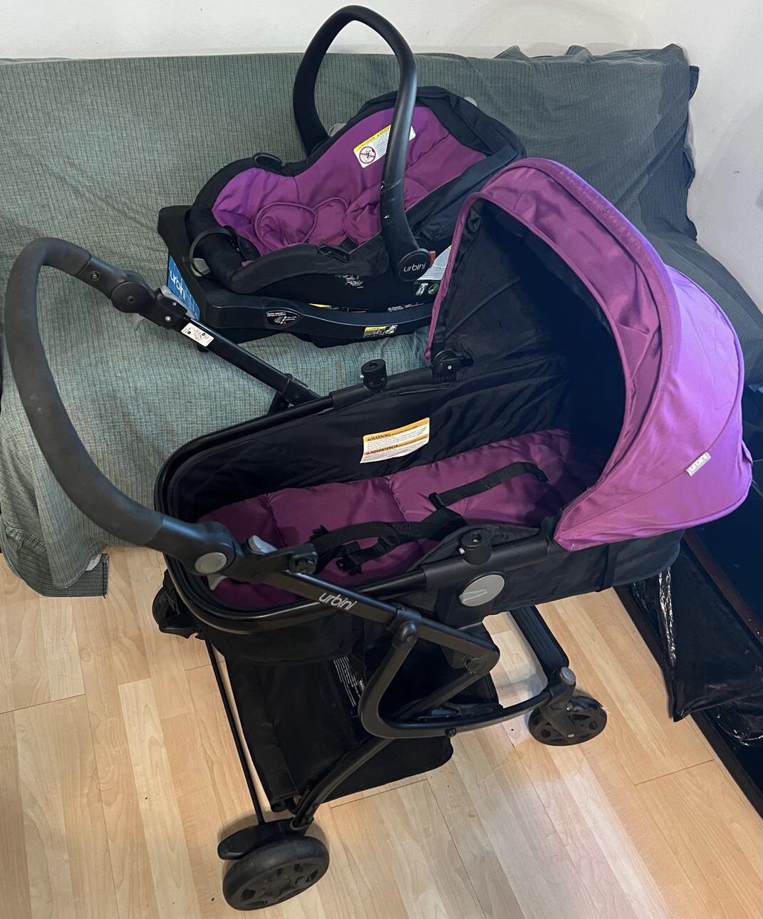 Baby car seat and Stroller  