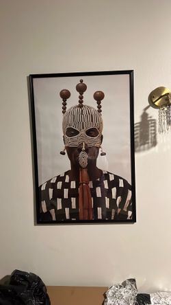 24x36 framed tribal portraits
