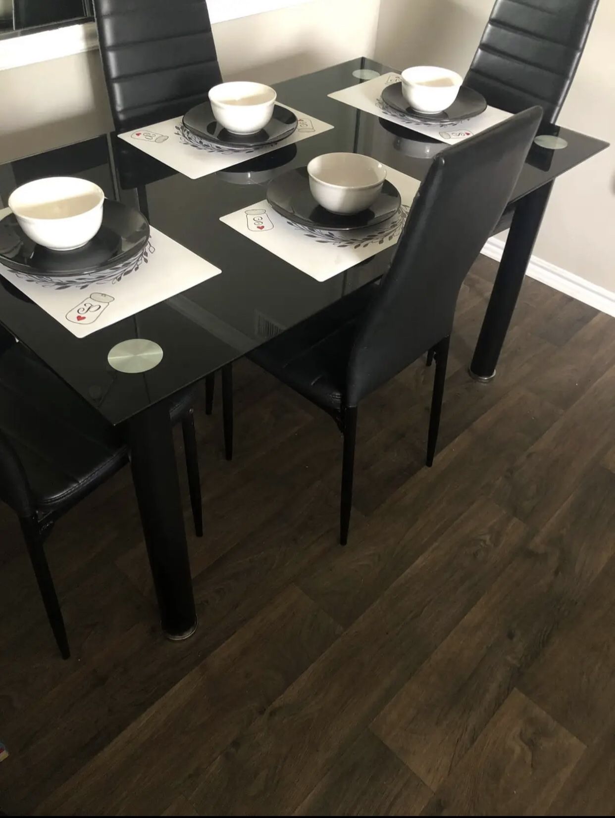 Black Kitchen Table 