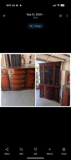 Hutch and buffet