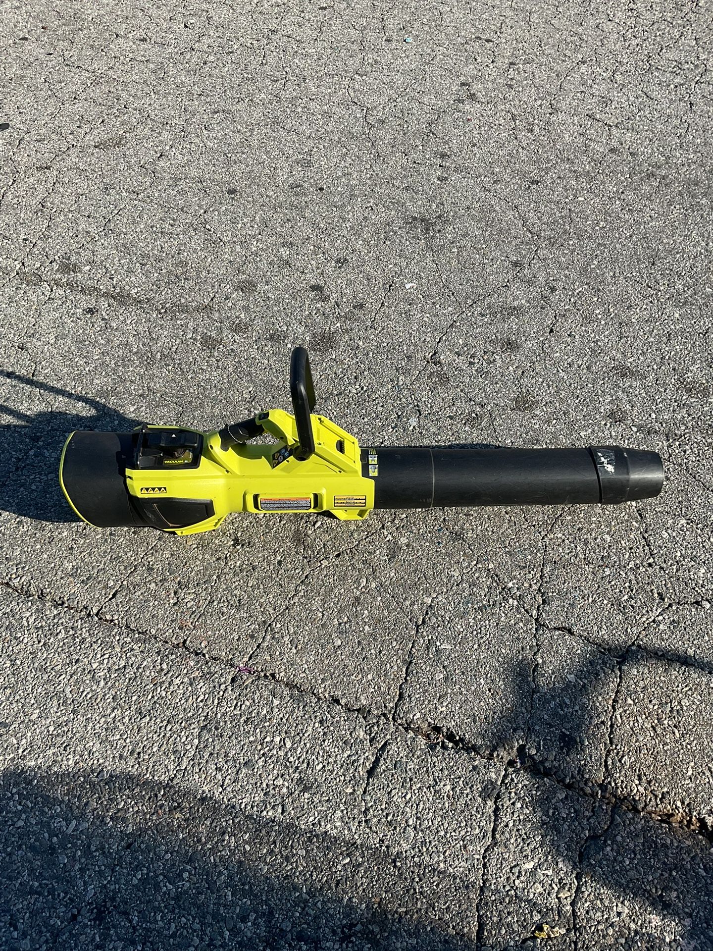 Ryobi 40 Volt Blower Tool Only As Is
