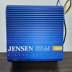 JENSEN Mosfet Car Amplifier A222HX. 2 Channel 100Wx2