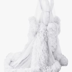 White Wedding Robe