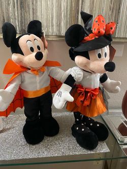 Halloween Mickey and Minnie collectible
