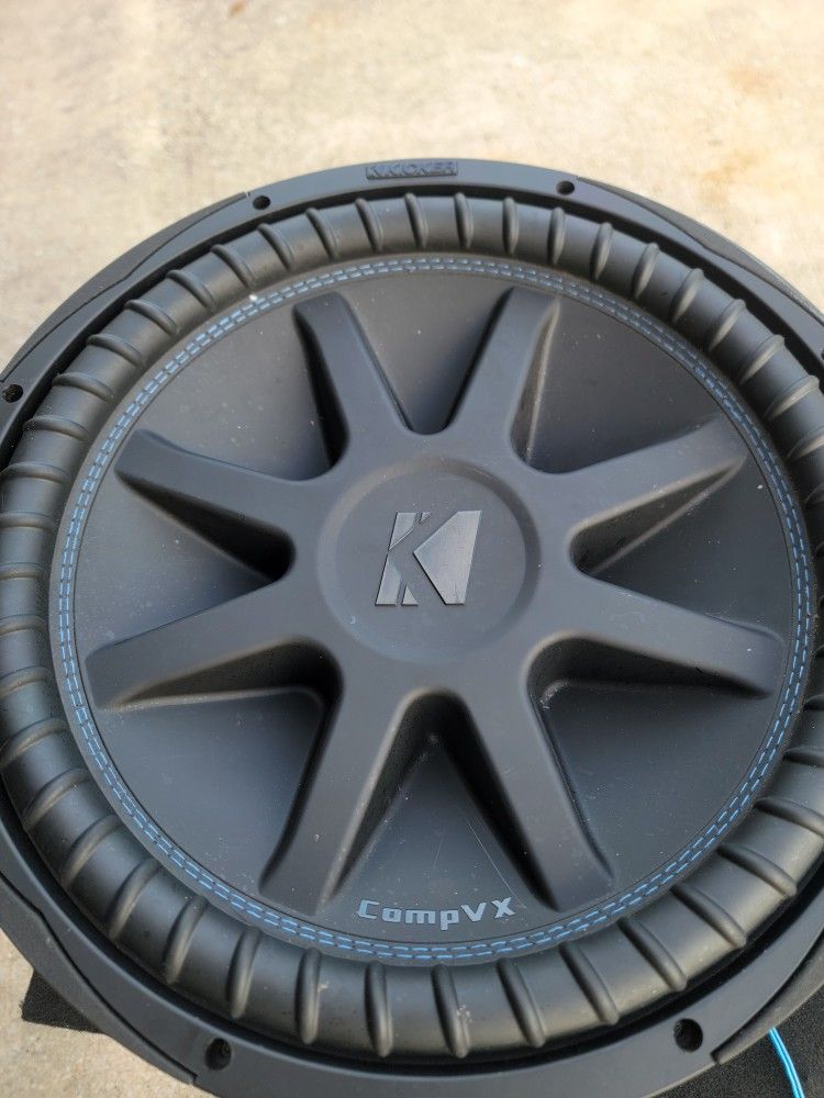 Kicker Comp VX 15 Inch Subs 1000watt 4ohm