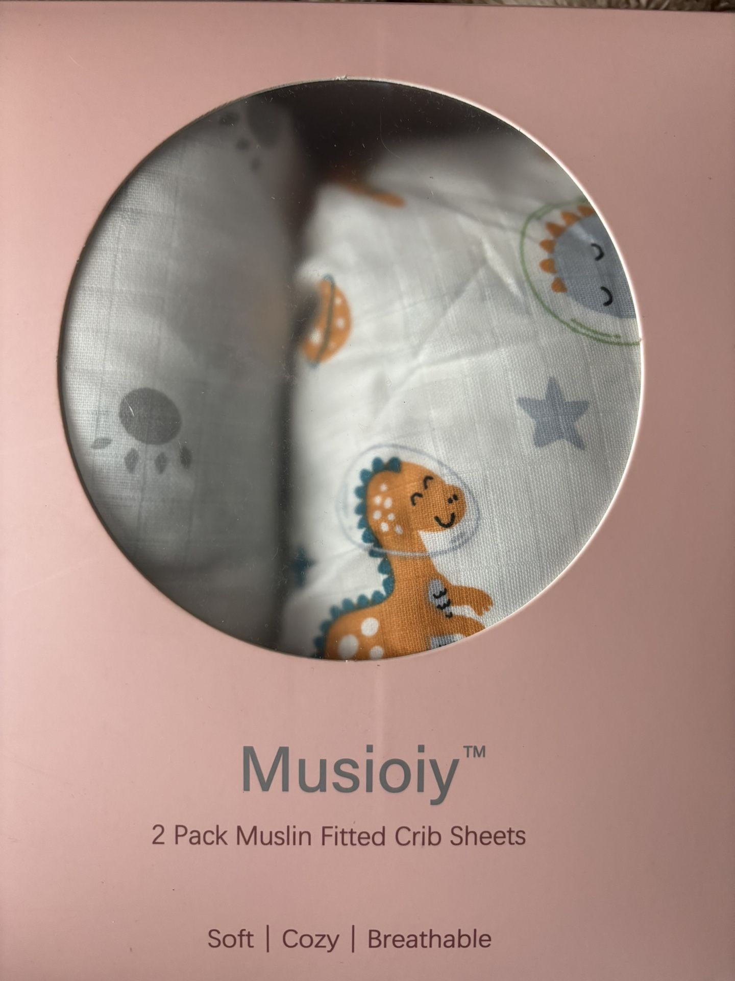 Muslin Fitted Crib Sheets