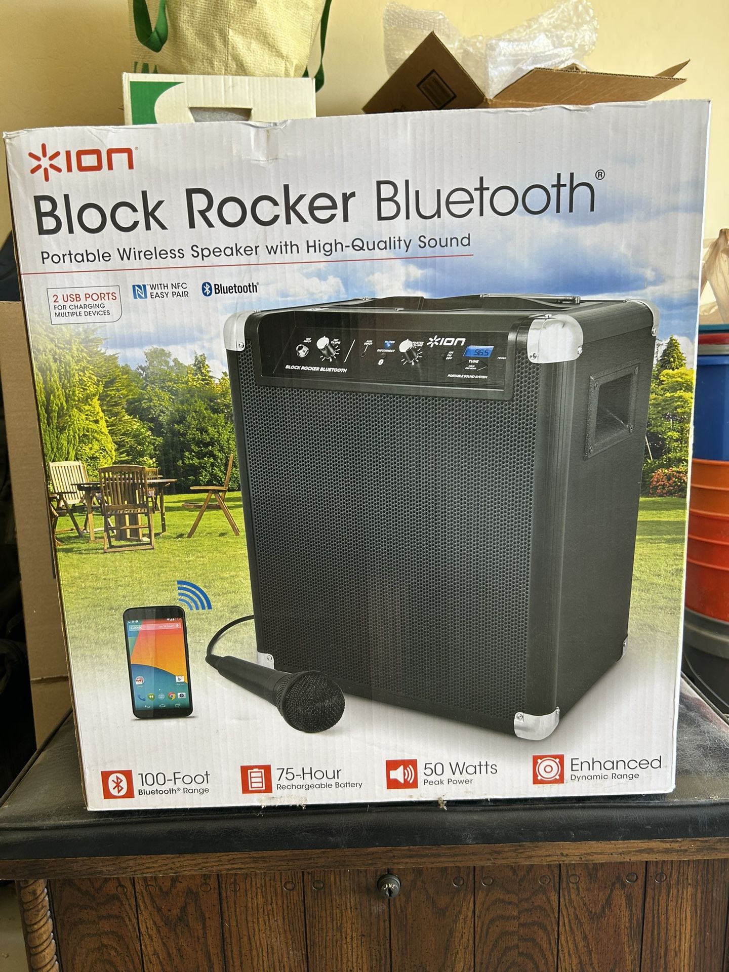 Block Rocker Bluetooth Sound System