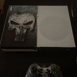Xbox One (punisher Decals)(white)