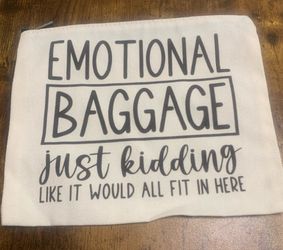 Emotional Baggage Makeup Bag 