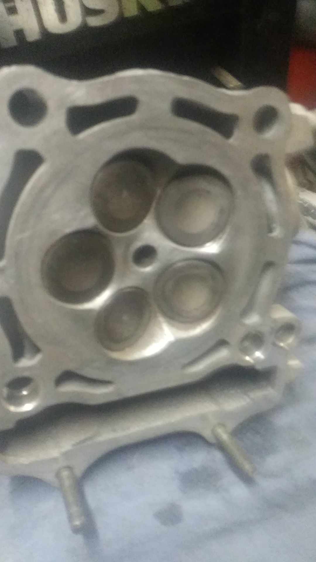 Yz250f head and cylinder