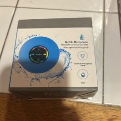 Speaker Shower/Water Resistant In The Shower Built In Bluetooth