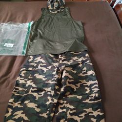 Soldier Halloween costume Size LARGE