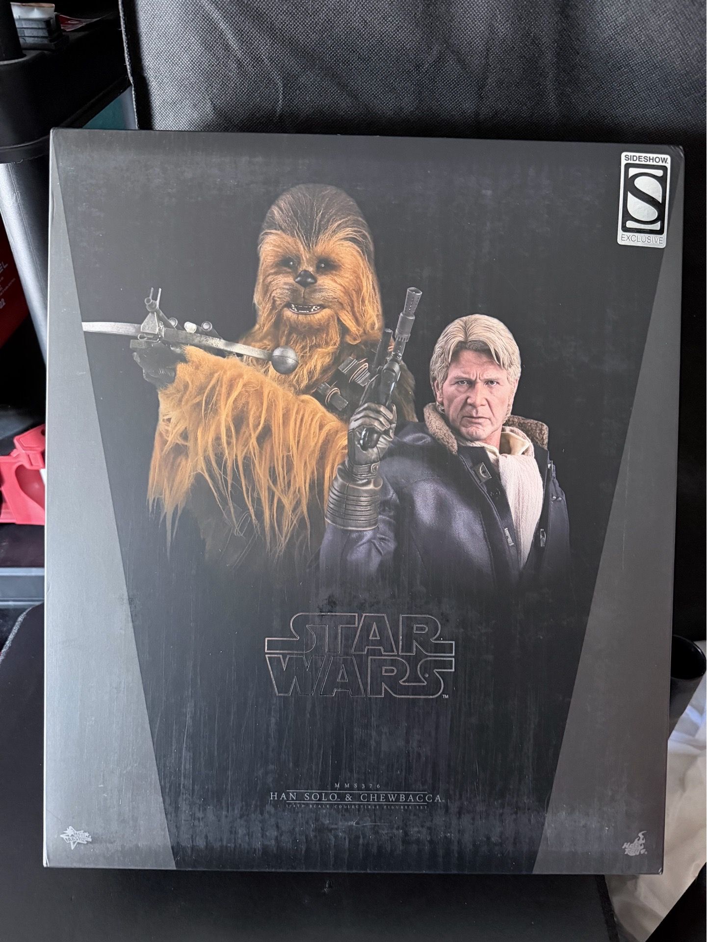 Hot toy Star Wars 1/6 Han Solo, and Chewbacca