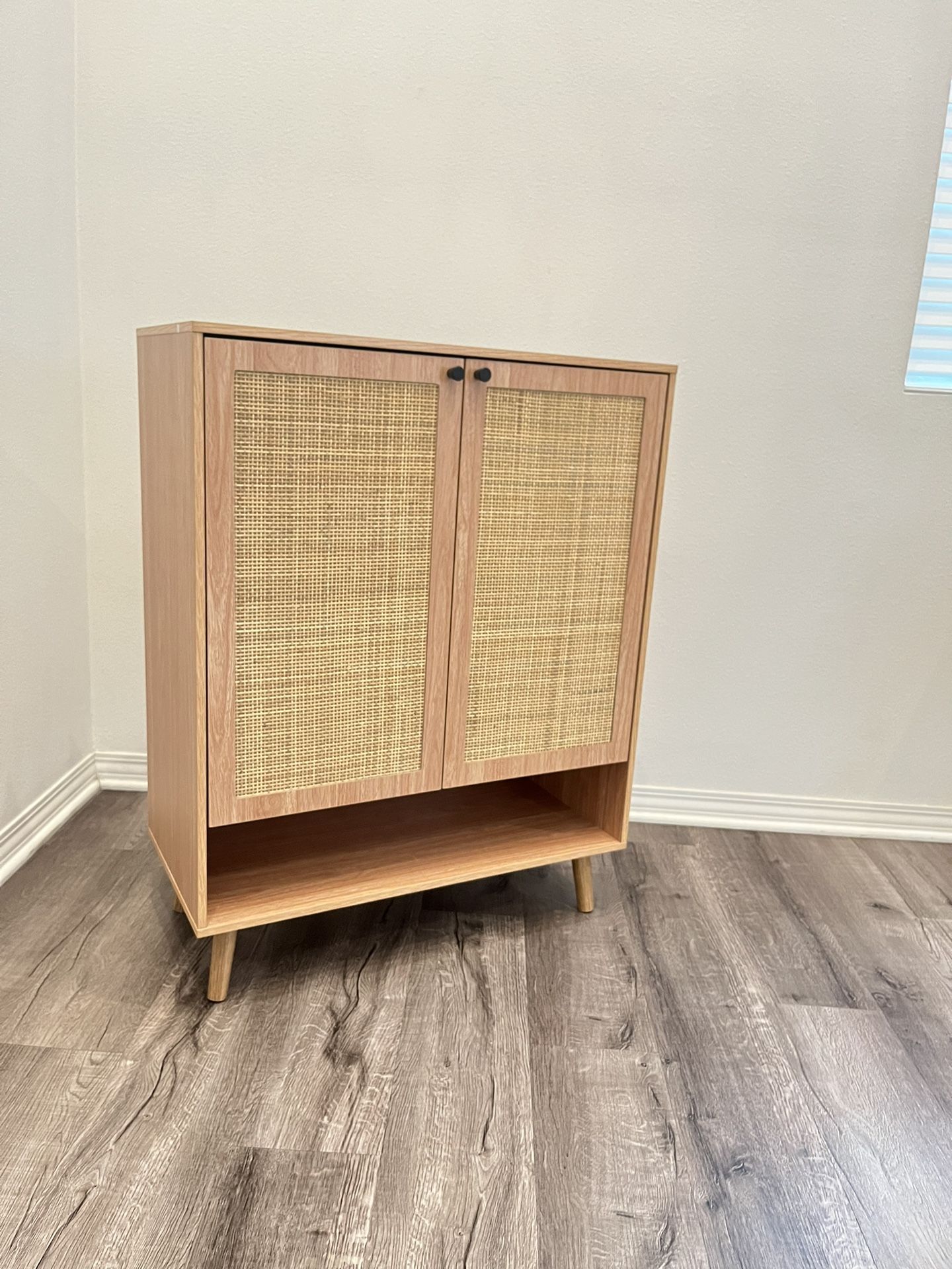 Shoe Cabinet 5 Tiers Shoe Cabinet with Adjustable Shelves