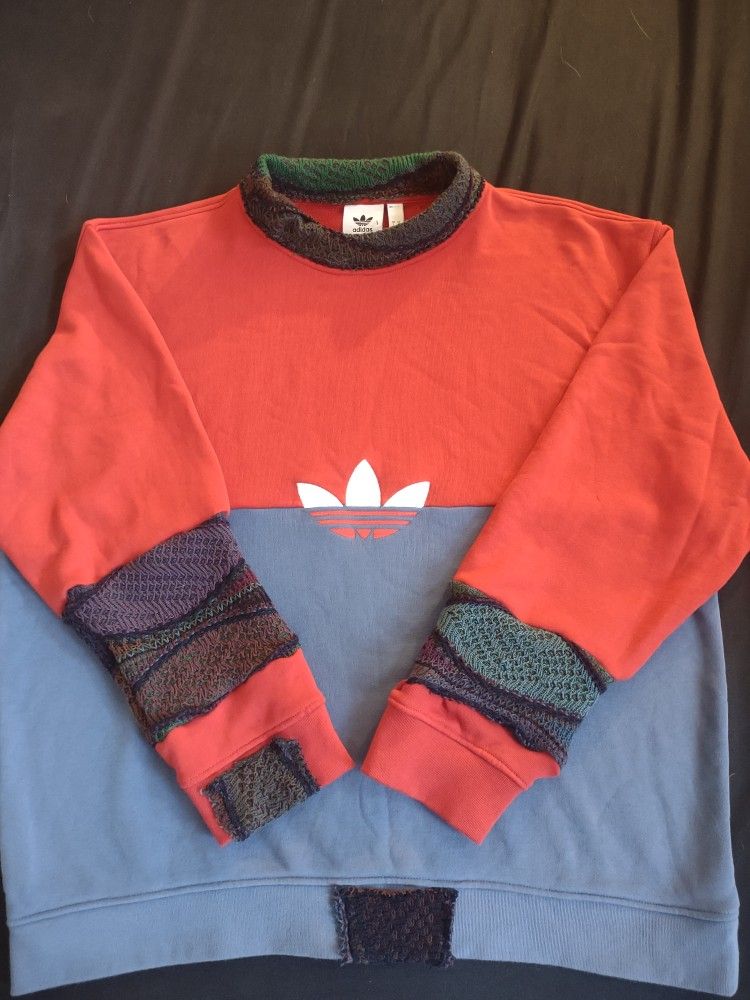 Authentic .. Adidas Color Block Sweater × Coogi Sweater
